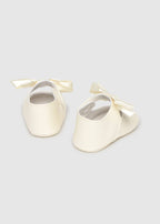 Scarpine Culla Cerimonia Avorio 9090/77 corredino e abbigliamento neonato | NANU' BABY