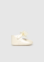Scarpine Culla Cerimonia Avorio 9090/77 corredino e abbigliamento neonato | NANU' BABY