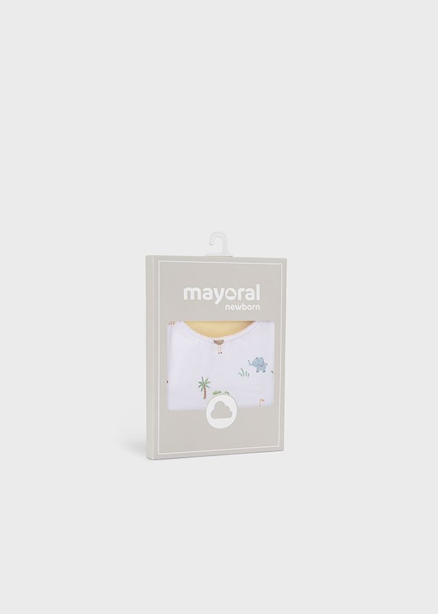 Set 2 Bavaglini Cotone Gialli 9073/35 corredino e abbigliamento neonato | NANU' BABY