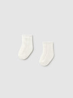 Set 2 calzini eleganti Natural 9863 /N corredino e abbigliamento neonato | NANU' BABY