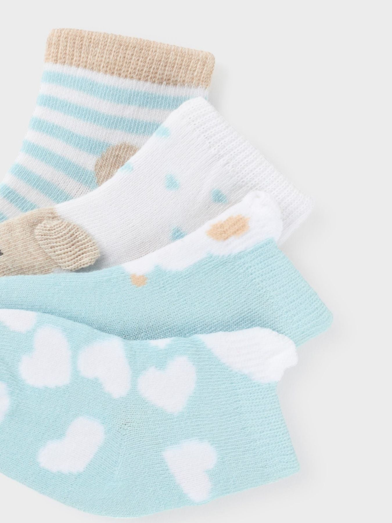 Set 4 calze Cielo 9711/C corredino e abbigliamento neonato | NANU' BABY