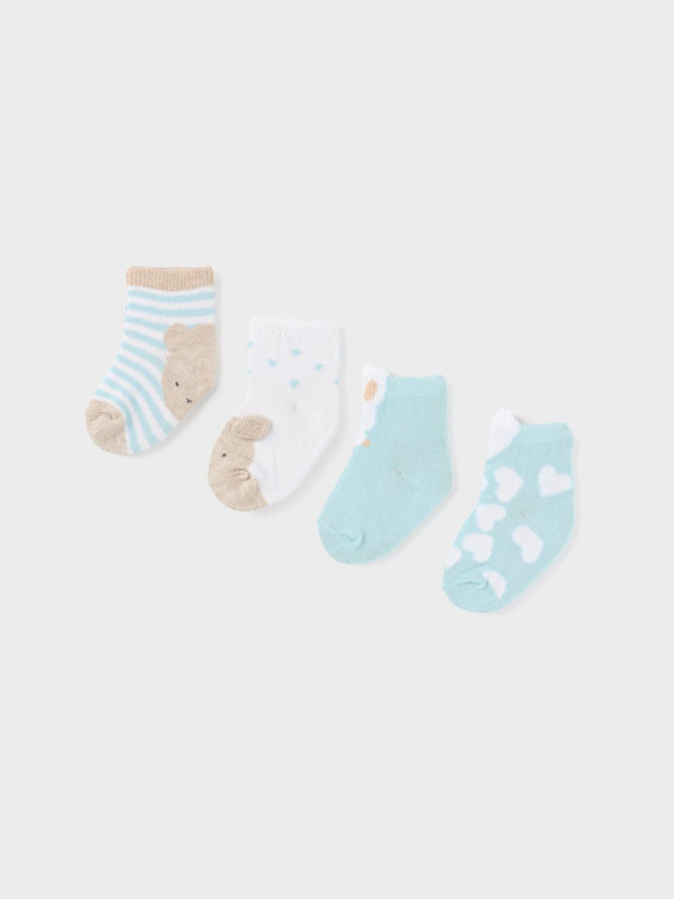 Set 4 calze Cielo 9711/C corredino e abbigliamento neonato | NANU' BABY