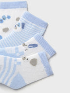 Set 4 calze Cielo 9862 /C corredino e abbigliamento neonato | NANU' BABY