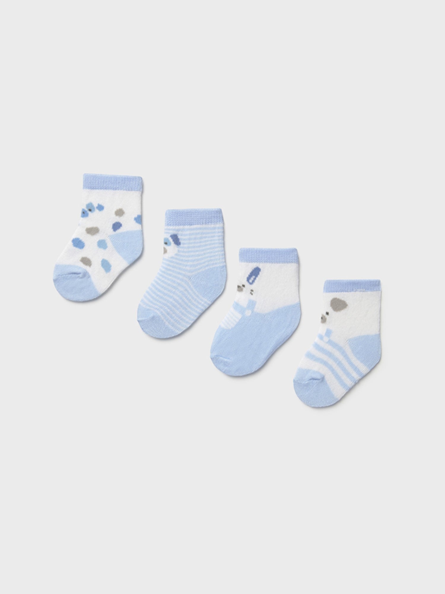 Set 4 calze Cielo 9862 /C corredino e abbigliamento neonato | NANU' BABY