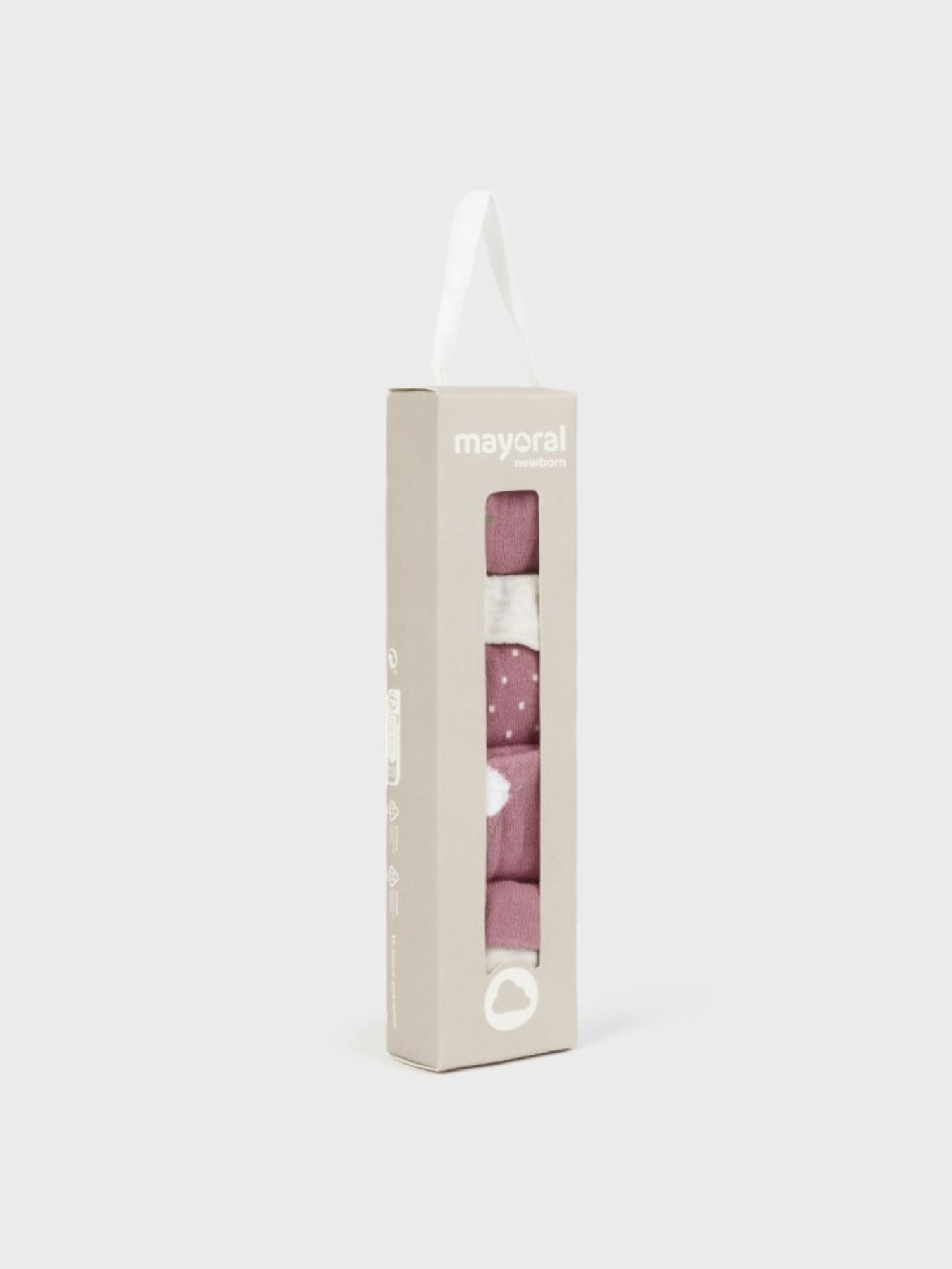 Set 4 calze ROSA 2G - 9762/R corredino e abbigliamento neonato | NANU' BABY