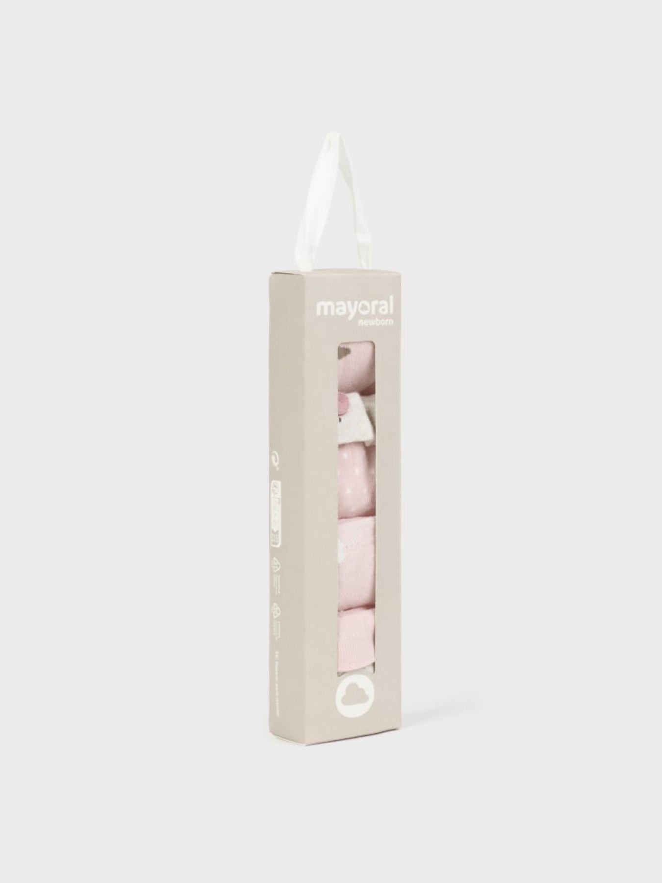 Set 4 calze ROSA 2G - 9762/RB corredino e abbigliamento neonato | NANU' BABY