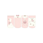 Set 4 calze ROSA 2G - 9762/RB corredino e abbigliamento neonato | NANU' BABY