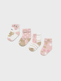 Set 4 calze ROSA 9867 /RB corredino e abbigliamento neonato | NANU' BABY