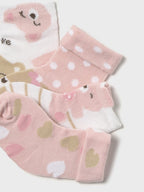 Set 4 calze ROSA 9867 /RB corredino e abbigliamento neonato | NANU' BABY