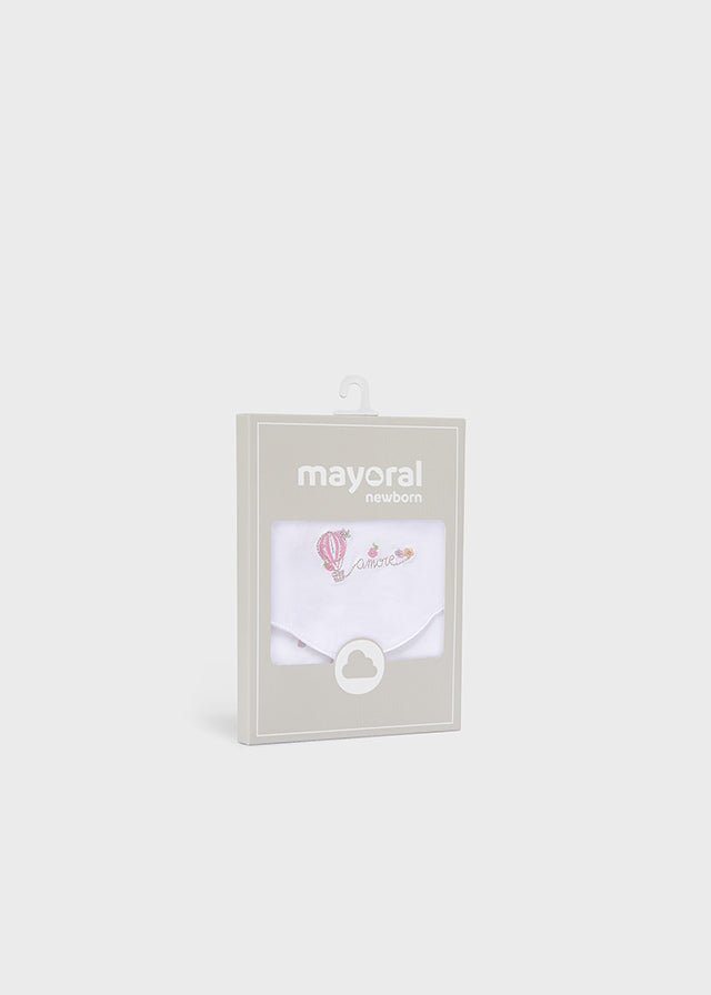 Set Bavaglini Cotone Bianco 9077/45 corredino e abbigliamento neonato | NANU' BABY