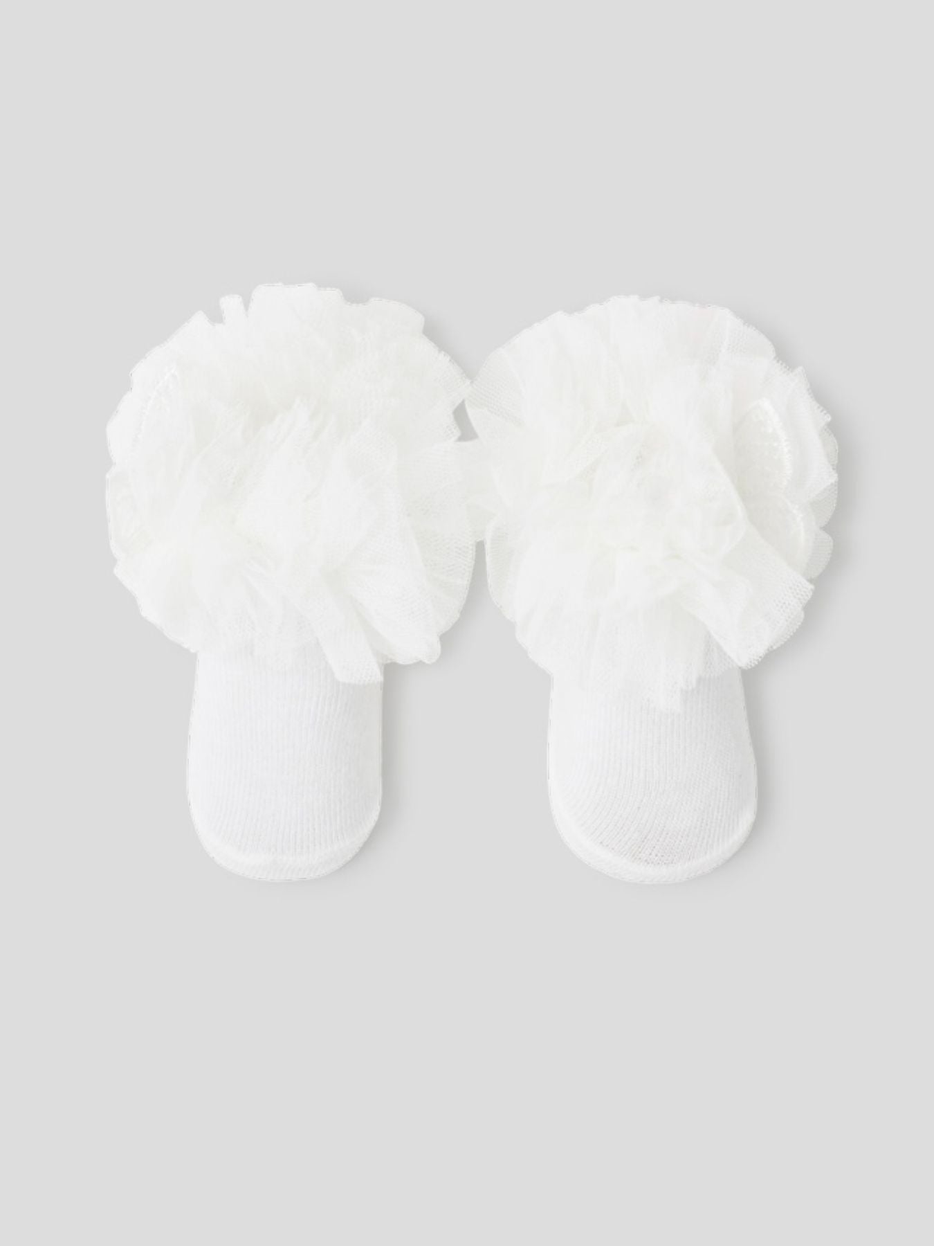 Set calzini con cerchietto Bianco 9710 corredino e abbigliamento neonato | NANU' BABY