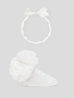 Set calzini con cerchietto Bianco 9710 corredino e abbigliamento neonato | NANU' BABY