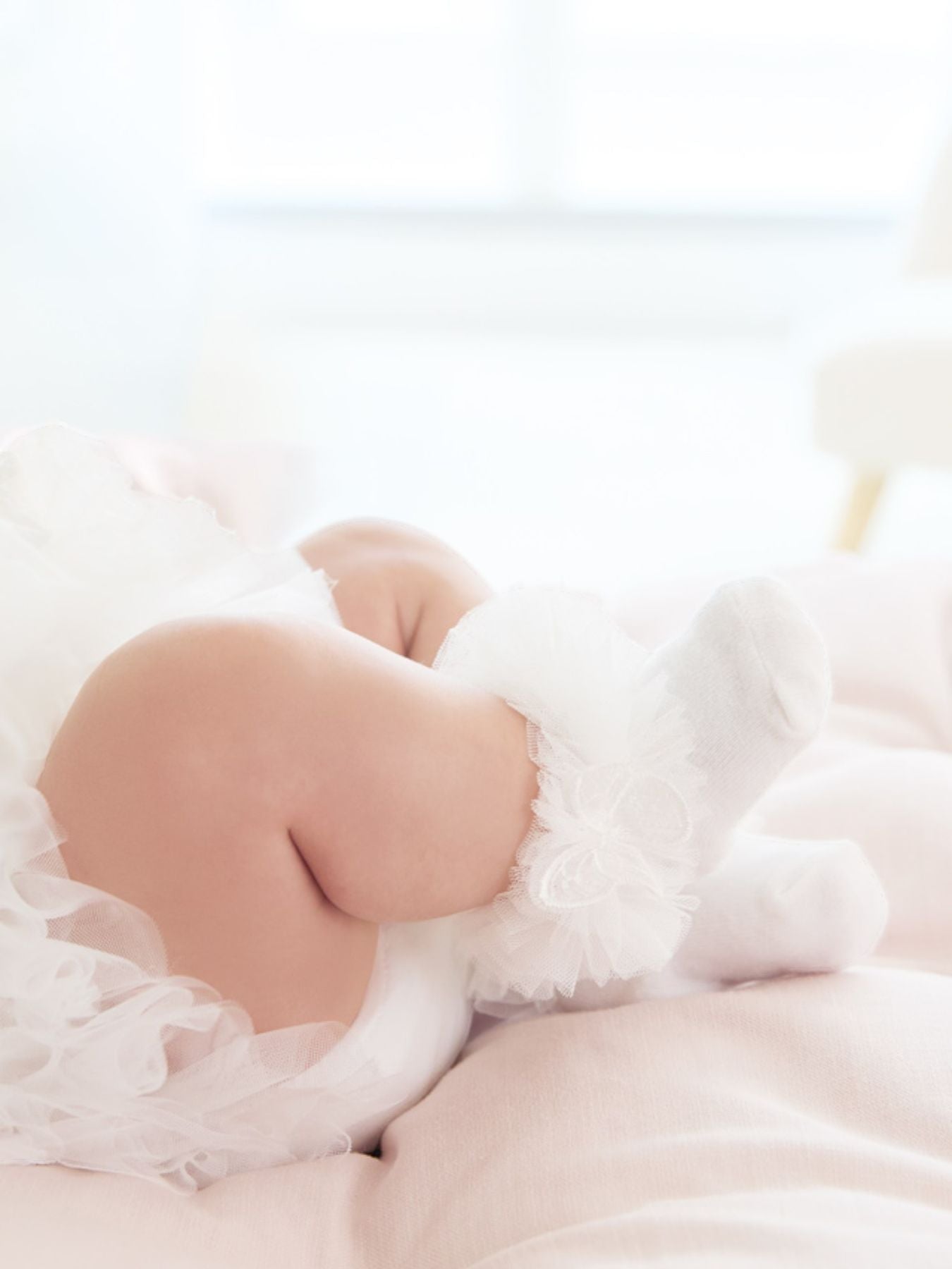 Set calzini con cerchietto Bianco 9710 corredino e abbigliamento neonato | NANU' BABY