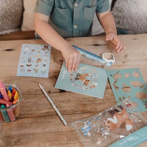 Set cancelleria Forest Friends MULTICOLORE 126077 corredino e abbigliamento neonato | NANU' BABY