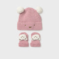 Set cappello e calzini Rosa 9933/82 corredino e abbigliamento neonato | NANU' BABY