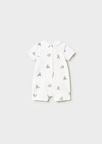 Set Cotone Pagliaccetti Turchese 1715/93 corredino e abbigliamento neonato | NANU' BABY