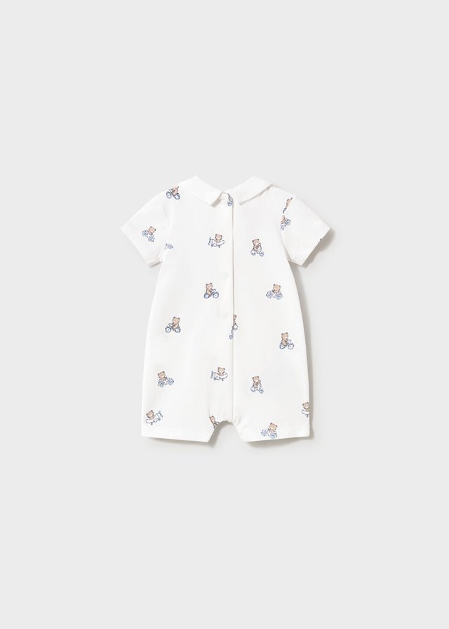 Set Cotone Pagliaccetti Turchese 1715/93 corredino e abbigliamento neonato | NANU' BABY