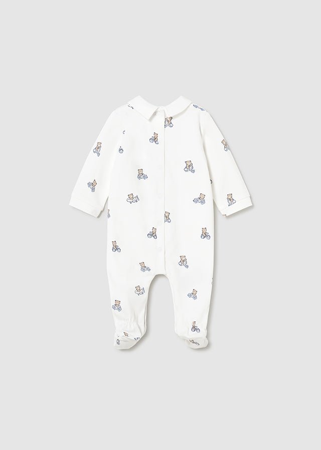 Set Cotone Pagliaccetti Turchese 1716/93 corredino e abbigliamento neonato | NANU' BABY