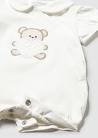 Set Cotone Tutine Avorio 1704/88 corredino e abbigliamento neonato | NANU' BABY