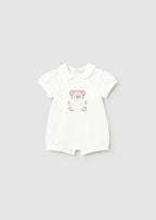 Set Cotone Tutine Avorio 1704/88 corredino e abbigliamento neonato | NANU' BABY