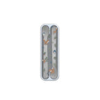 Set cucchiai 2 pezzi Blu 108032065408 corredino e abbigliamento neonato | NANU' BABY
