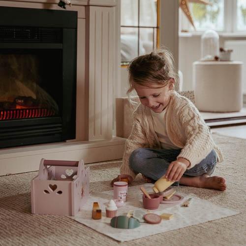 Set da gioco per picnic in legno  MULTICOLORE LD8025 -  NANU' BABY