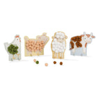 Set di bricolage Pom - pom Piccola fattoria MULTICOLORE 125667 corredino e abbigliamento neonato | NANU' BABY