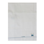 Set Lenzuolino Culla 3 Pezzi Neonato Cotone 100% Blu IN59LE/Z corredino e abbigliamento neonato | NANU' BABY