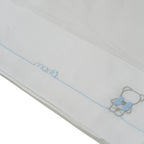 Set Lenzuolino Culla 3 Pezzi Neonato Cotone 100% Cielo IN59LE/C corredino e abbigliamento neonato | NANU' BABY