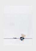 Set Lenzuolino Teddy Blu EK60LE corredino e abbigliamento neonato | NANU' BABY