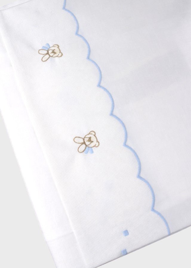 Set Lenzuolino Teddy Cielo EK57LE/C corredino e abbigliamento neonato | NANU' BABY