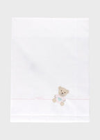 Set Lenzuolino Teddy Rosa EK60LE/R corredino e abbigliamento neonato | NANU' BABY