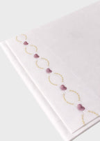 Set Lenzuolino Trecce Marsala EK10LE/R corredino e abbigliamento neonato | NANU' BABY