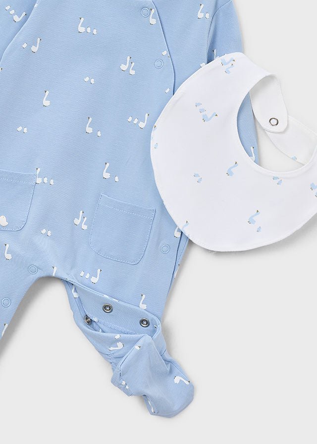 Set Regalo Cotone Turchese 1728/81 corredino e abbigliamento neonato | NANU' BABY