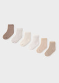 Set Viscosa Calzini Bianco 9046/60 corredino e abbigliamento neonato | NANU' BABY