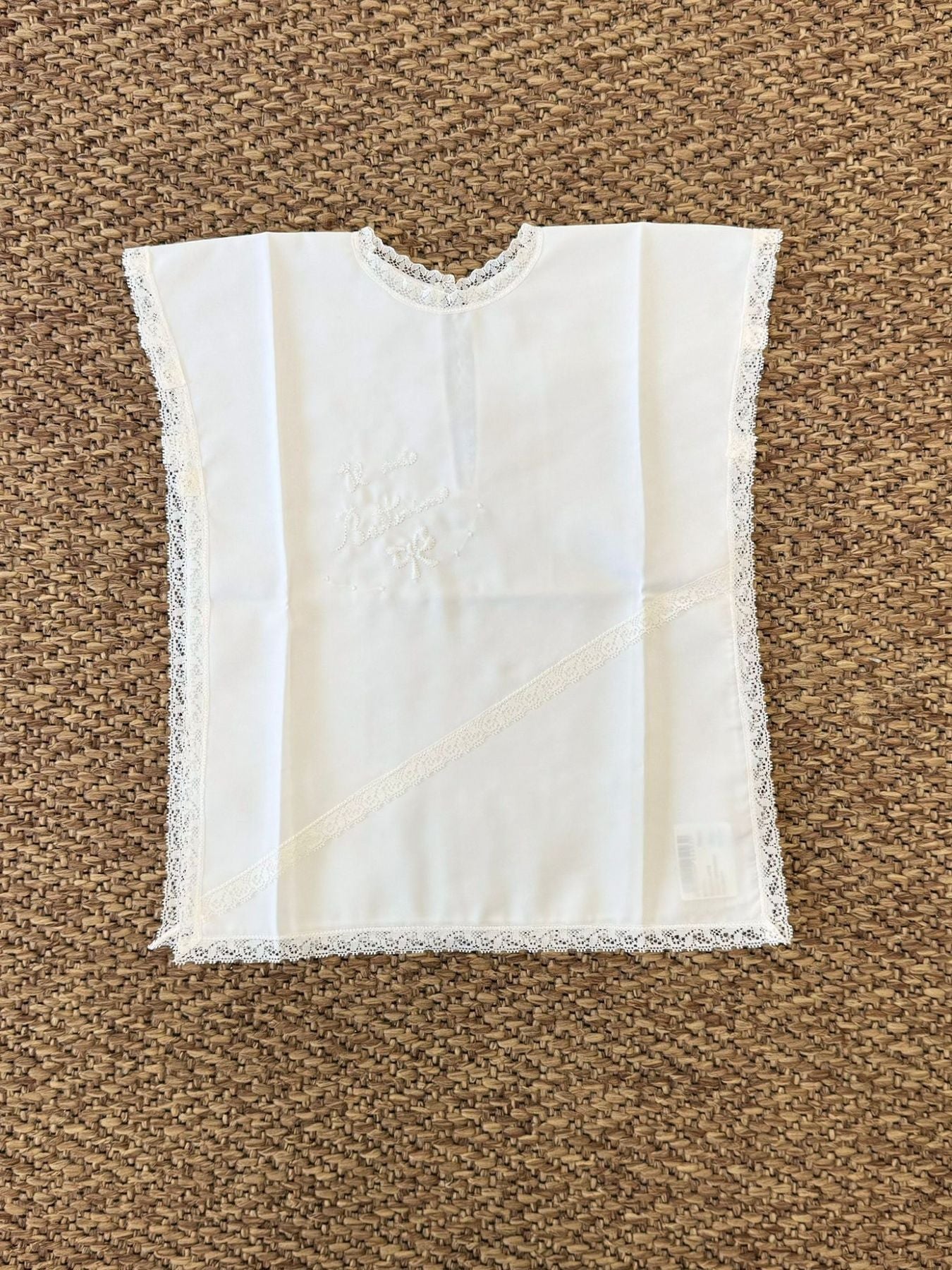 Stola Battesimale LATTE B/S 22 - L corredino e abbigliamento neonato | NANU' BABY