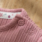 T-shirt a costine a manica lunga - Giardino delle fate Rosa CL25091013 corredino e abbigliamento neonato | NANU' BABY