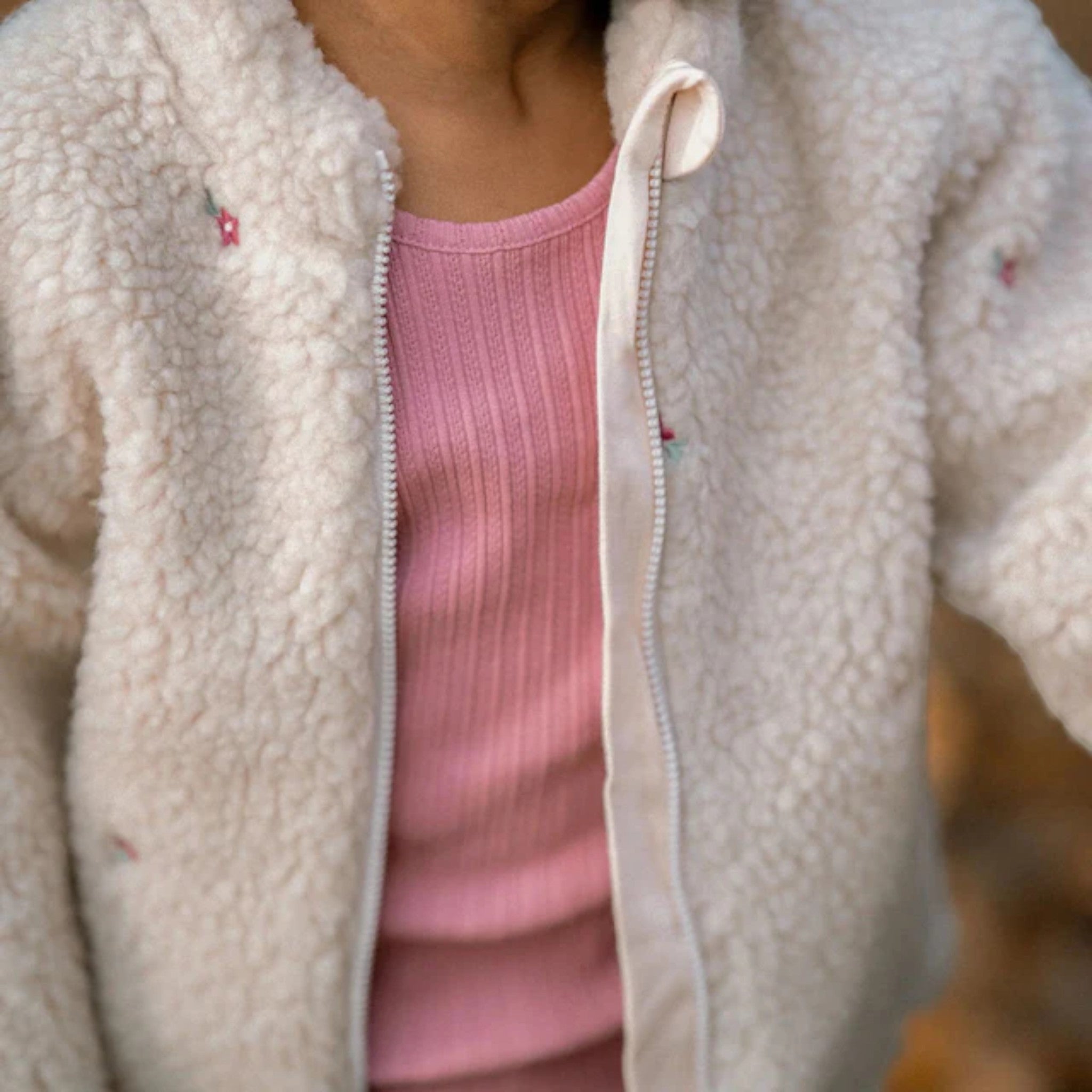 T-shirt a costine a manica lunga - Giardino delle fate Rosa CL25091013 corredino e abbigliamento neonato | NANU' BABY