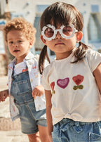 T-shirt Cotone Essenziale Bianco 1046/61 corredino e abbigliamento neonato | NANU' BABY