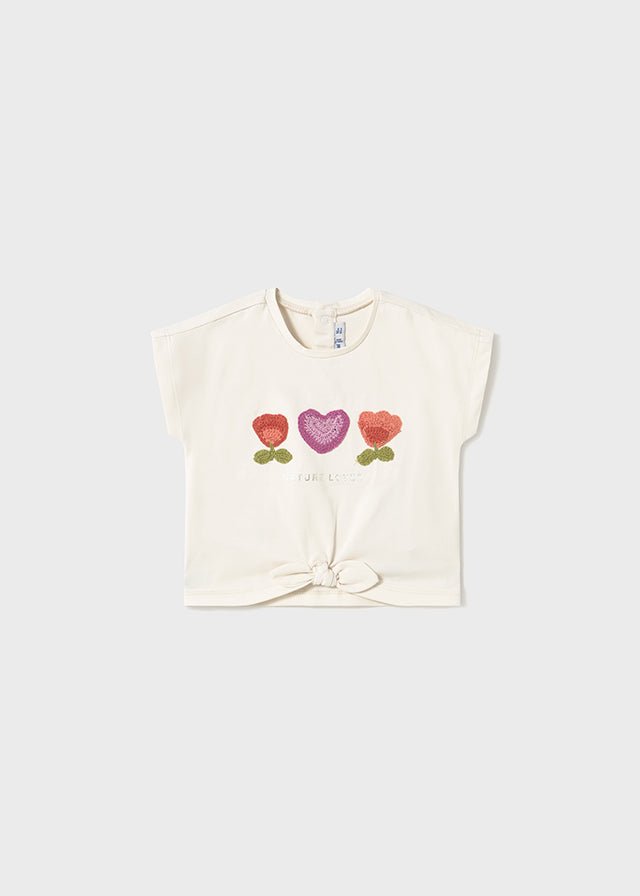 T-shirt Cotone Essenziale Bianco 1046/61 corredino e abbigliamento neonato | NANU' BABY