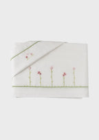 White Rococo Flowers Sheet PICCI/LN-R