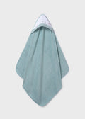 Telo Bagnetto Cotone Verde 9117/80 corredino e abbigliamento neonato | NANU' BABY