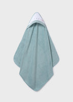 Telo Bagnetto Cotone Verde 9117/80 corredino e abbigliamento neonato | NANU' BABY