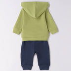 Tuta Jogging Due Pezzi Bimbo Verde 3F632/5223 corredino e abbigliamento neonato | NANU' BABY