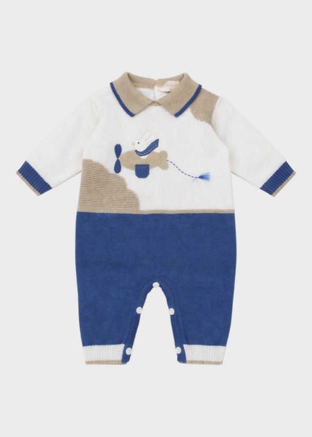 Tutina Bunny Azzurro 8030 corredino e abbigliamento neonato | NANU' BABY