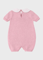Tutina Cotone Fiocco Rosa 355 corredino e abbigliamento neonato | NANU' BABY