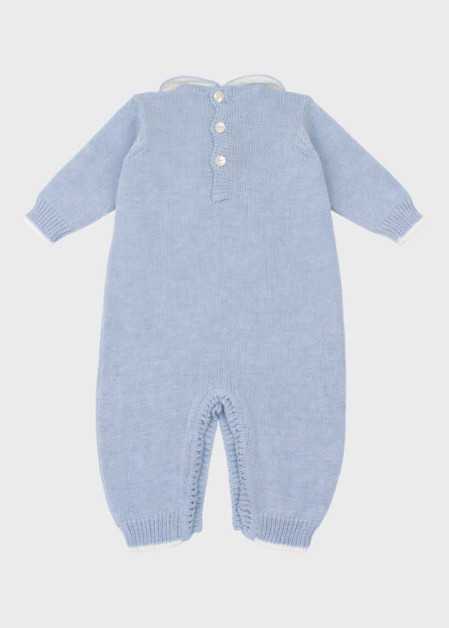 Tutina Cotone Ricami Mare DORY/TU corredino e abbigliamento neonato | NANU' BABY