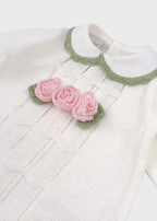 Tutina Cotone Rosa Pesco EK1810 corredino e abbigliamento neonato | NANU' BABY