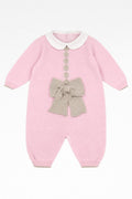 Tutina Cotone Rosa T62L/7003 corredino e abbigliamento neonato | NANU' BABY