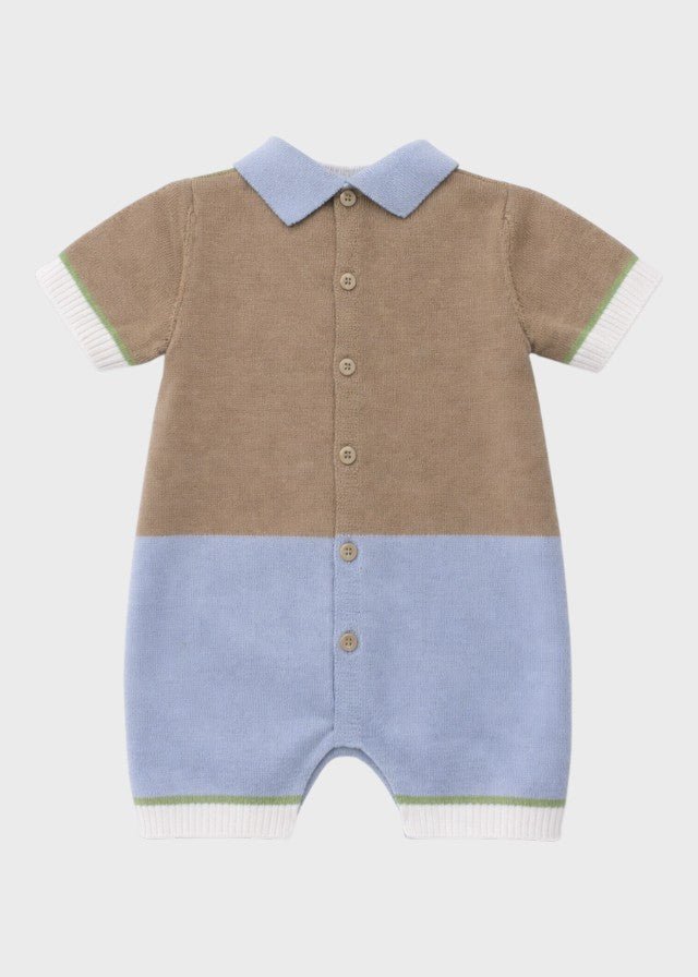 Tutina Cotone Verde MF648276/4470 corredino e abbigliamento neonato | NANU' BABY
